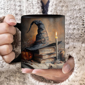 A Witch's Ritual Mug - Gift For Witch And Book Lovers