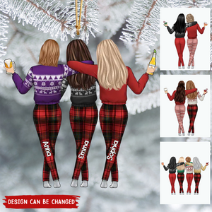 2024 New Release - Personalized Friends/Besties/Twins/Sisters/Mom Ornament