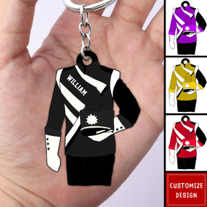 Personalized Marching Band Uniform Acrylic Keychain - 2024 New Release