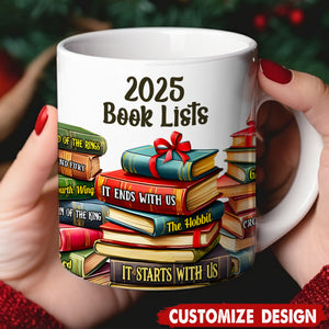 Personalized Gifts For Book Lover Coffee Mug