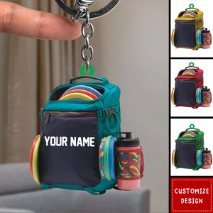 2024 New Release Personalized Disc Golf Acrylic Keychain-Gift For Disc Golf Lovers