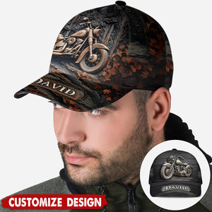 Time To Ride - Personalized Biker Classic Cap