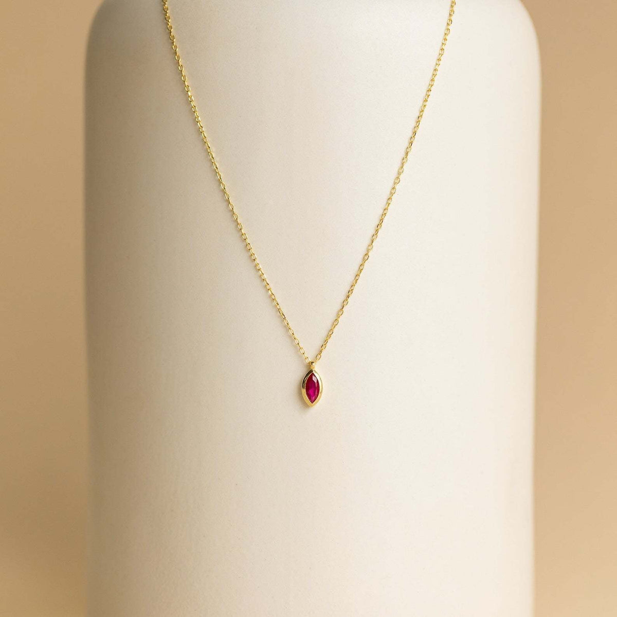 Personalized Leaf Birthstone Necklace - Gift For Mom Grandma