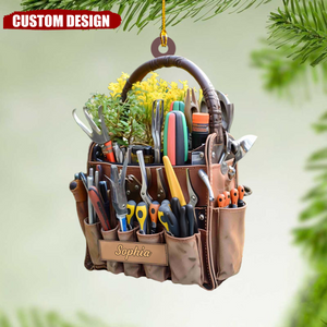 2024 New Release Garden Carry Bag-Personalized Christmas Ornament-Gift For Garden Lover