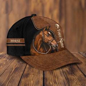 Personalized Name Horse Classic Cap