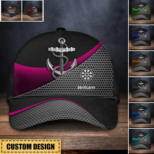 Personalized Sailor Metal Multicolor Classic Cap