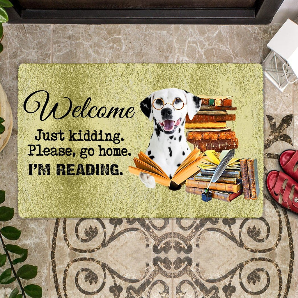 Dalmatian doormat hotsell