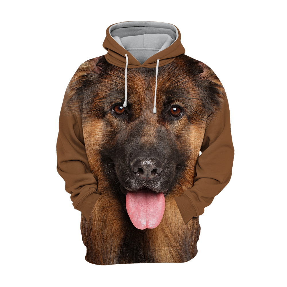 Unisex 3D Graphic Hoodies Animals Dogs German Shepherd Cute