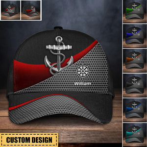 Personalized Sailor Metal Multicolor Classic Cap