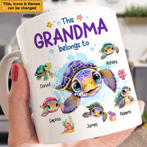 This Grandma Belongs To Mug