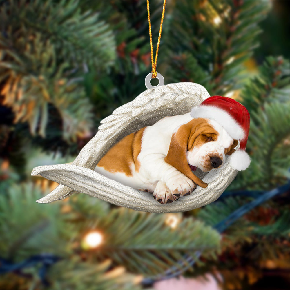 Basset hound 2025 christmas decorations