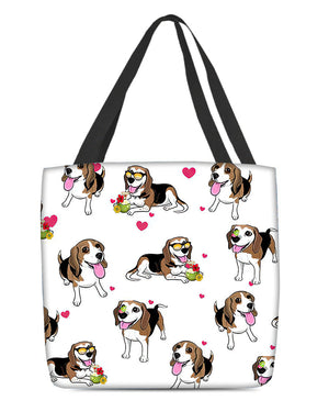 Cute Beagle Tote Bag