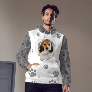 Beagle-Paw Dog Unisex Hoodie