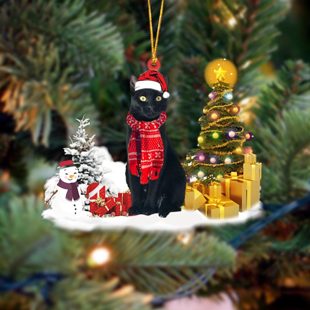 Bombay Cat Christmas Ornament