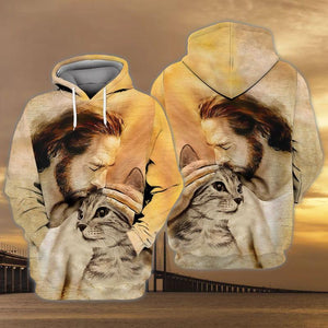 Cat With God Unisex Hoodie