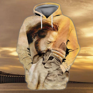 Cat With God Unisex Hoodie