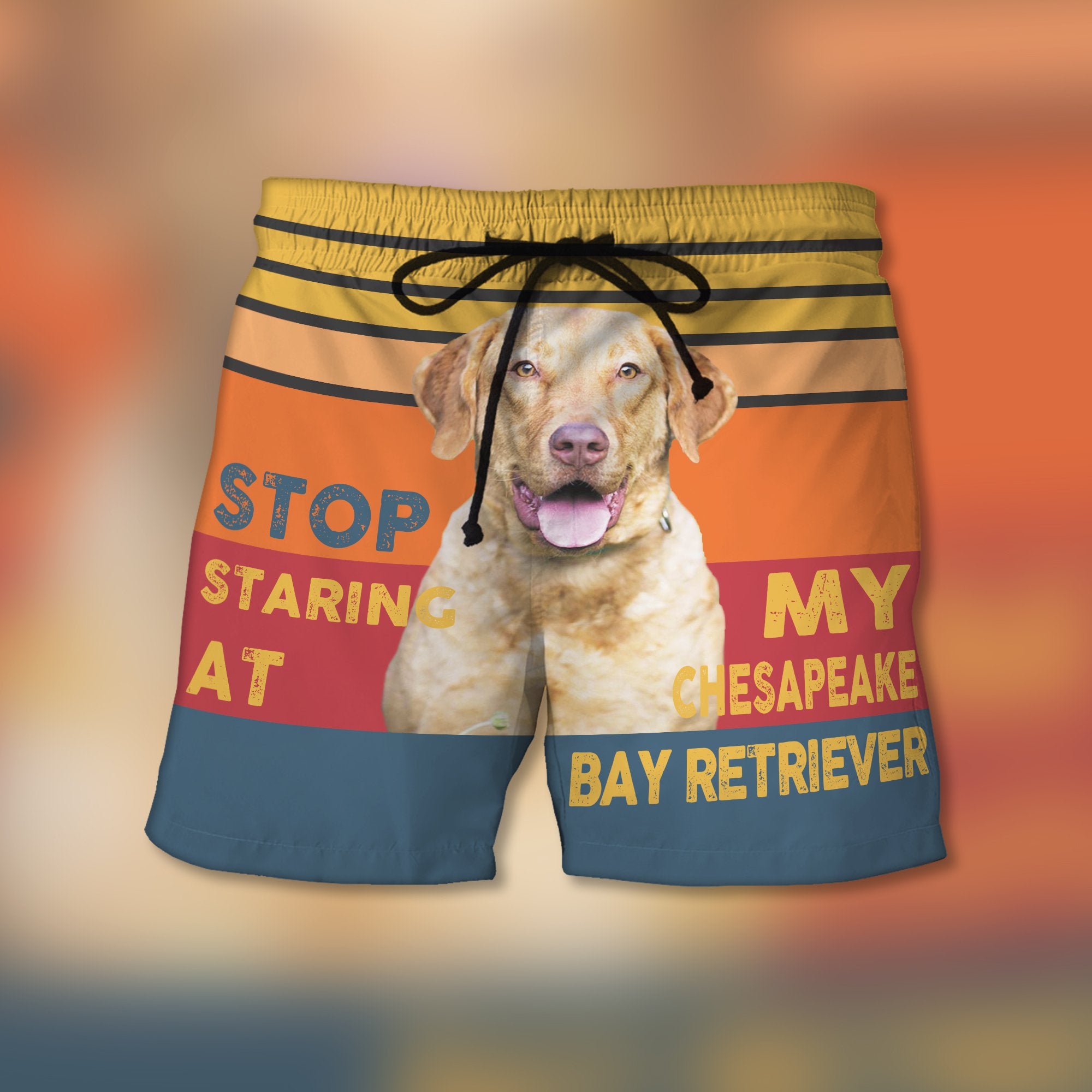 Stop Staring At My Chesapeake Bay Retriever - Custom Trunks