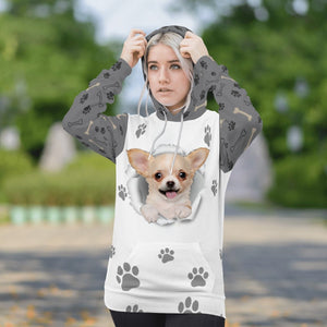 Chihuahua-Paw Dog Unisex Hoodie