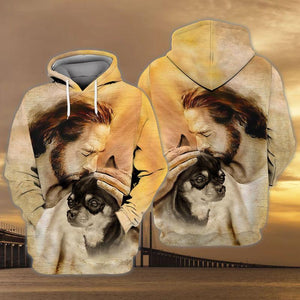 Chihuahua With God Unisex Hoodie