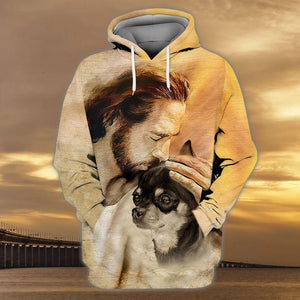 Chihuahua With God Unisex Hoodie