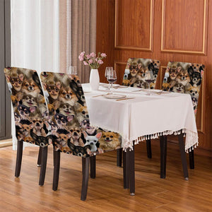 A Bunch Of Chihuahuas Chair Cover/Great Gift Idea For Dog Lovers