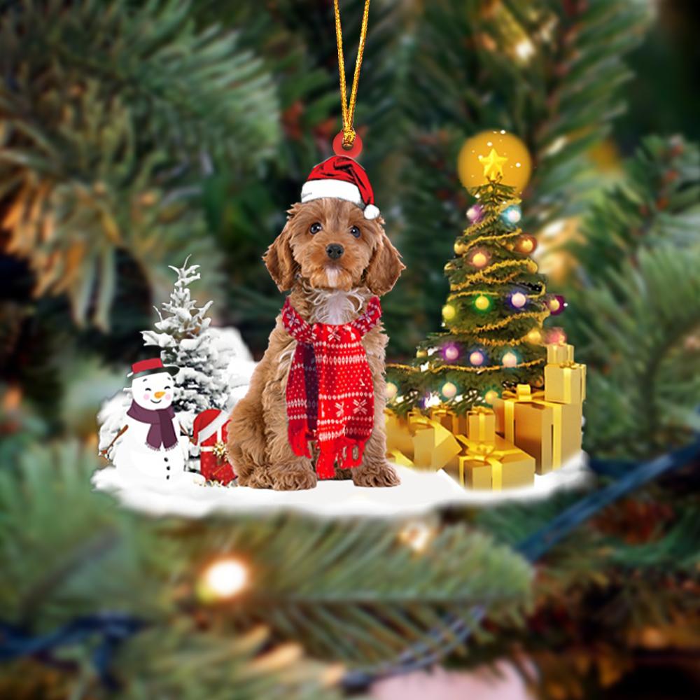 Cockapoo Christmas Ornament OKBANDS