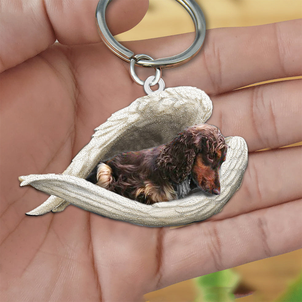 Cocker spaniel 3 Sleeping Angel Acrylic Keychain