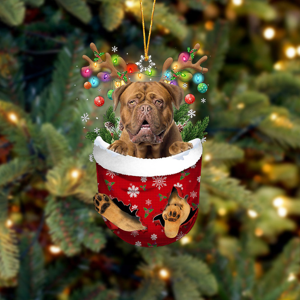 Dogue de sale bordeaux ornaments