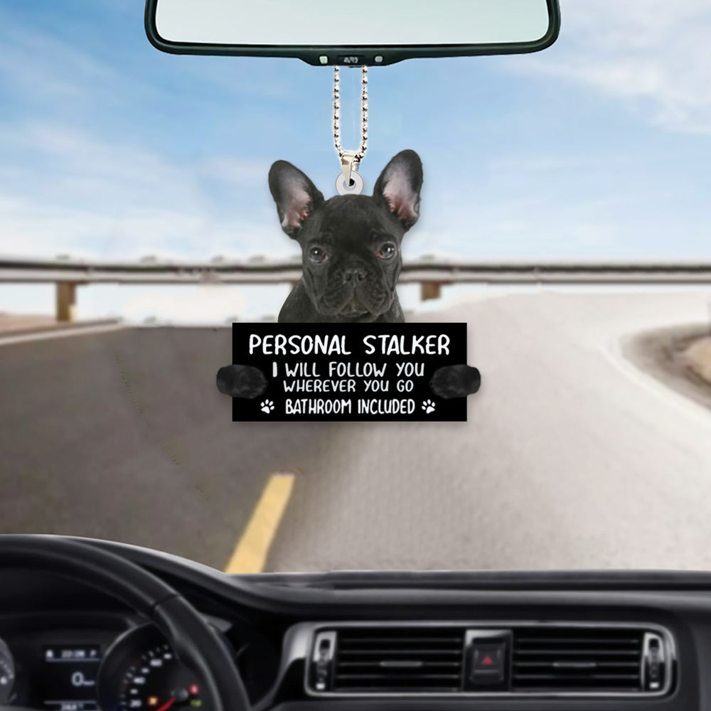 French Bulldog Personal Stalker Car Hanging Ornament