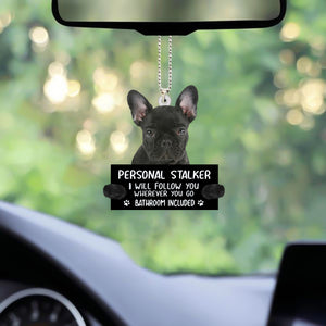 French Bulldog Personal Stalker Car Hanging Ornament