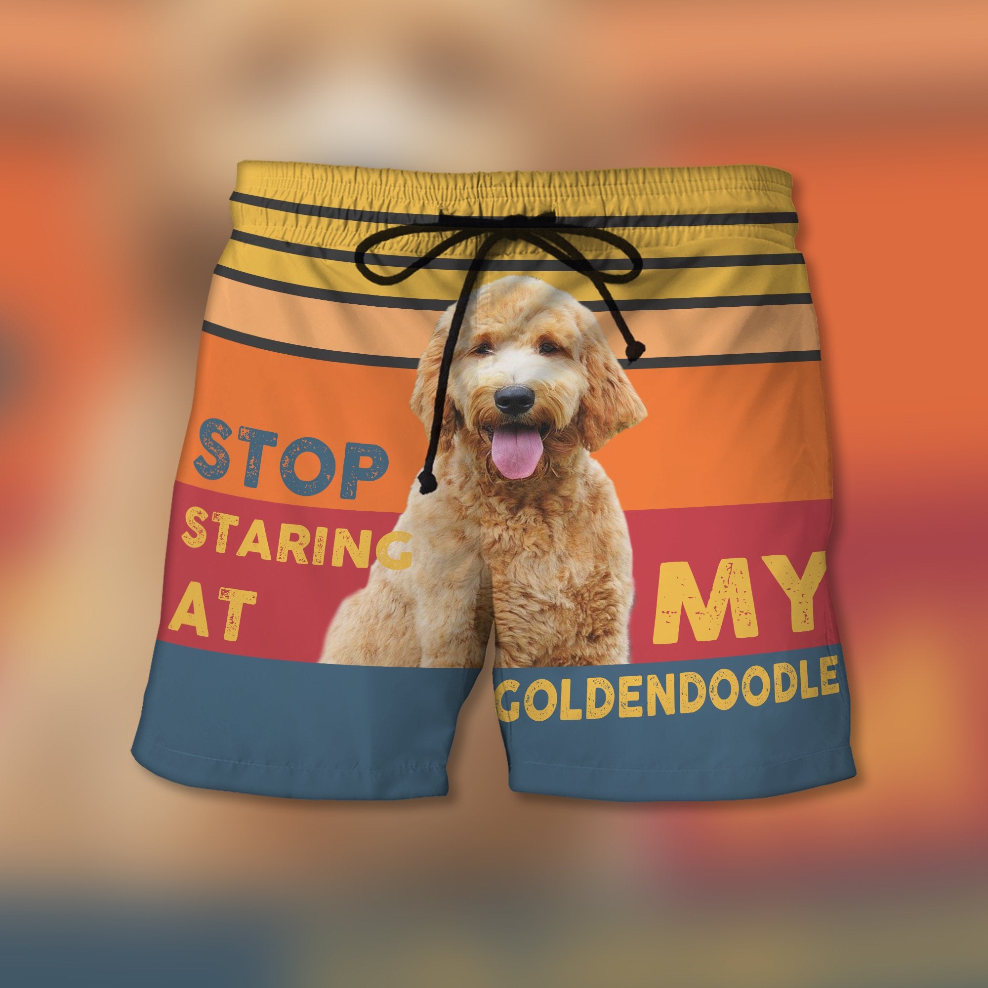 Stop Staring At My Goldendoodle - Custom Trunks