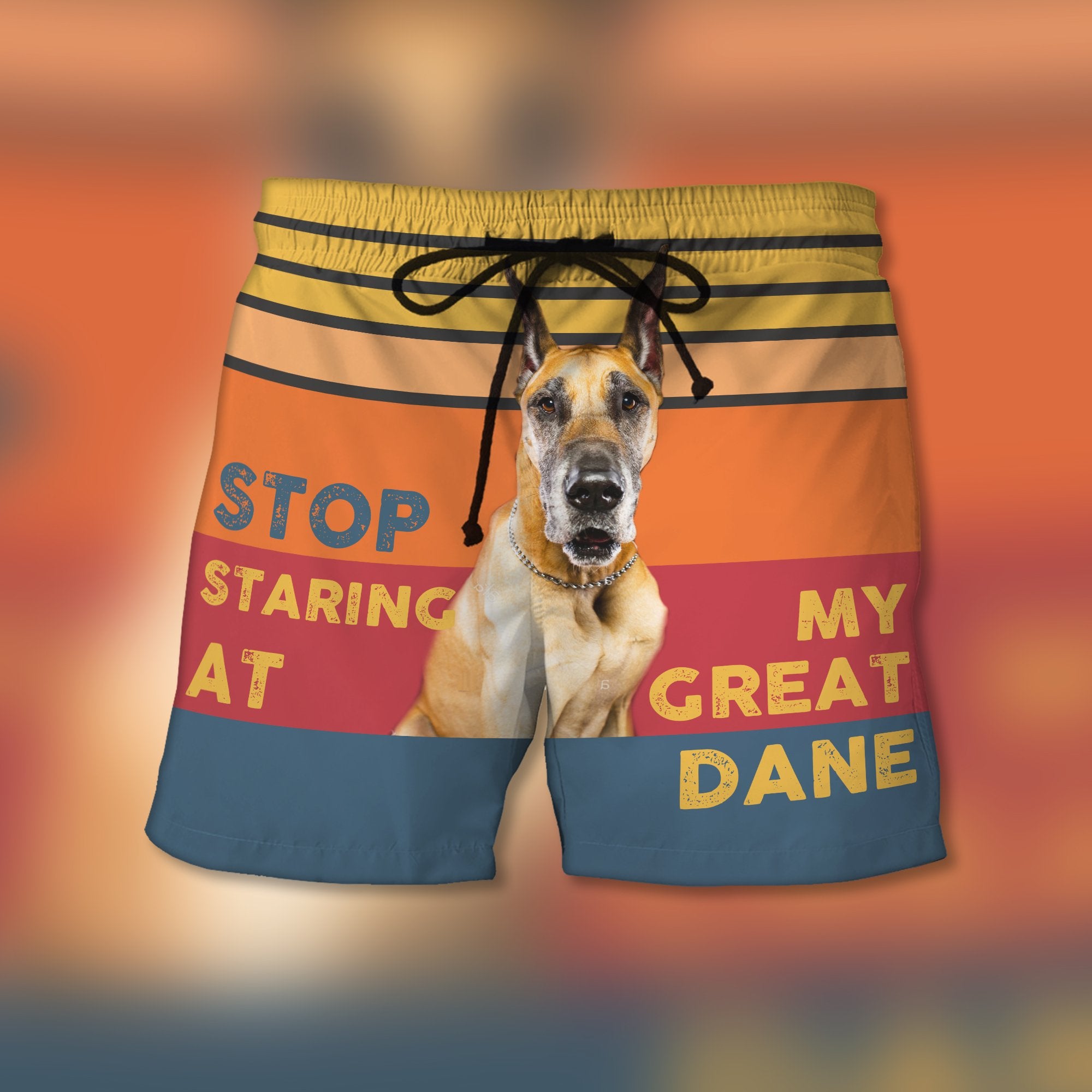 Stop Staring At My Great Dane - Custom Trunks