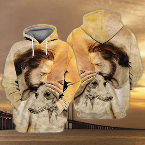 Greyhound With God Unisex Hoodie