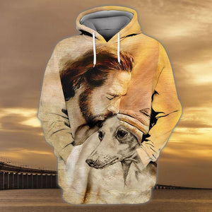 Greyhound With God Unisex Hoodie