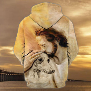 Greyhound With God Unisex Hoodie