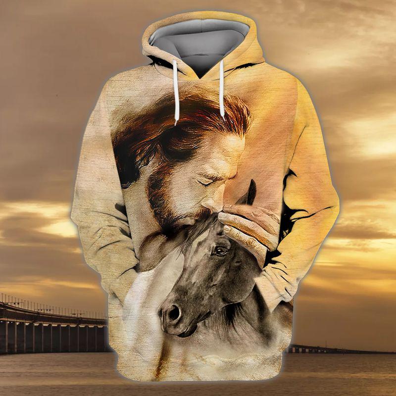 Horse With God Unisex Hoodie