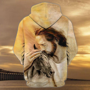 Horse With God Unisex Hoodie