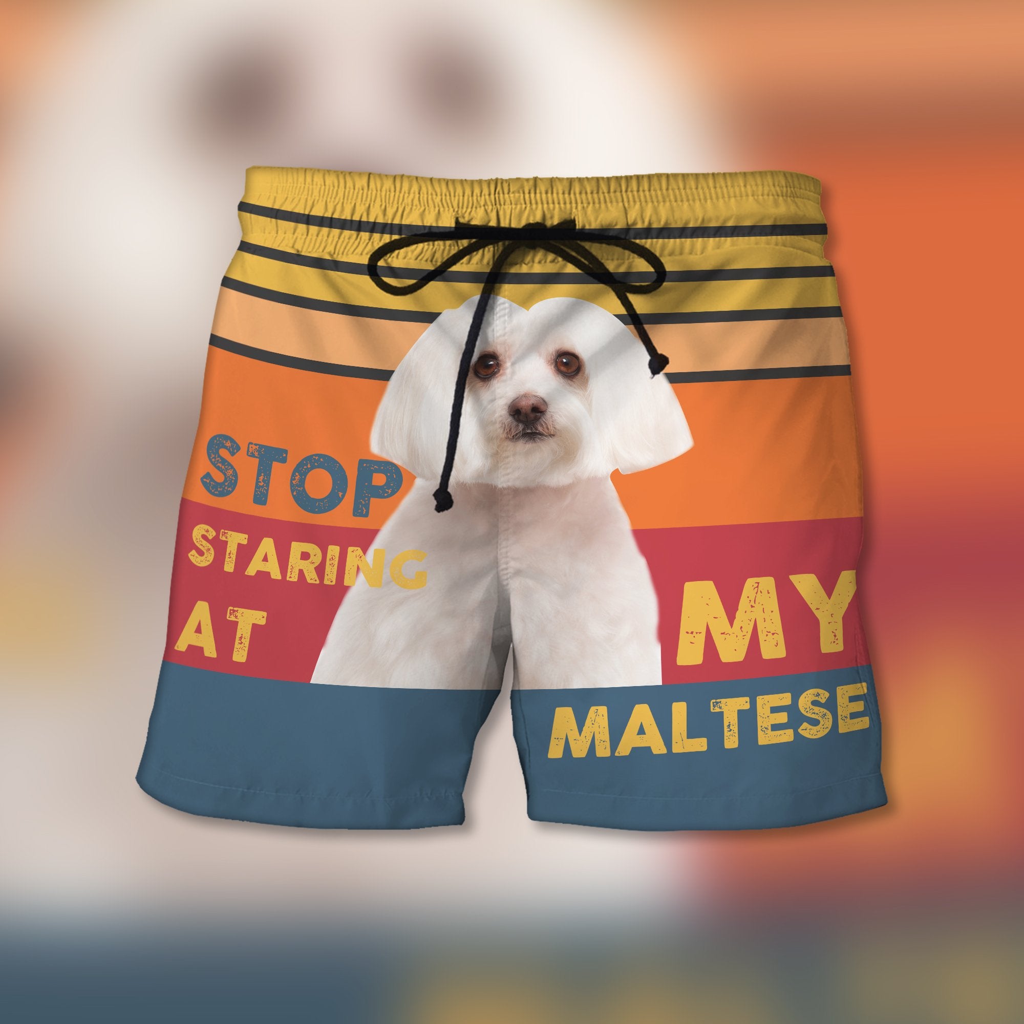 Stop Staring At My Maltese - Custom Trunks