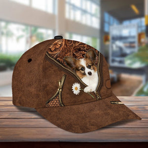 Papillon Holding Daisy Unisex Cap