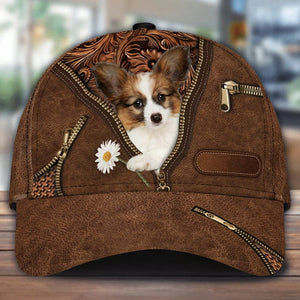 Papillon Holding Daisy Unisex Cap