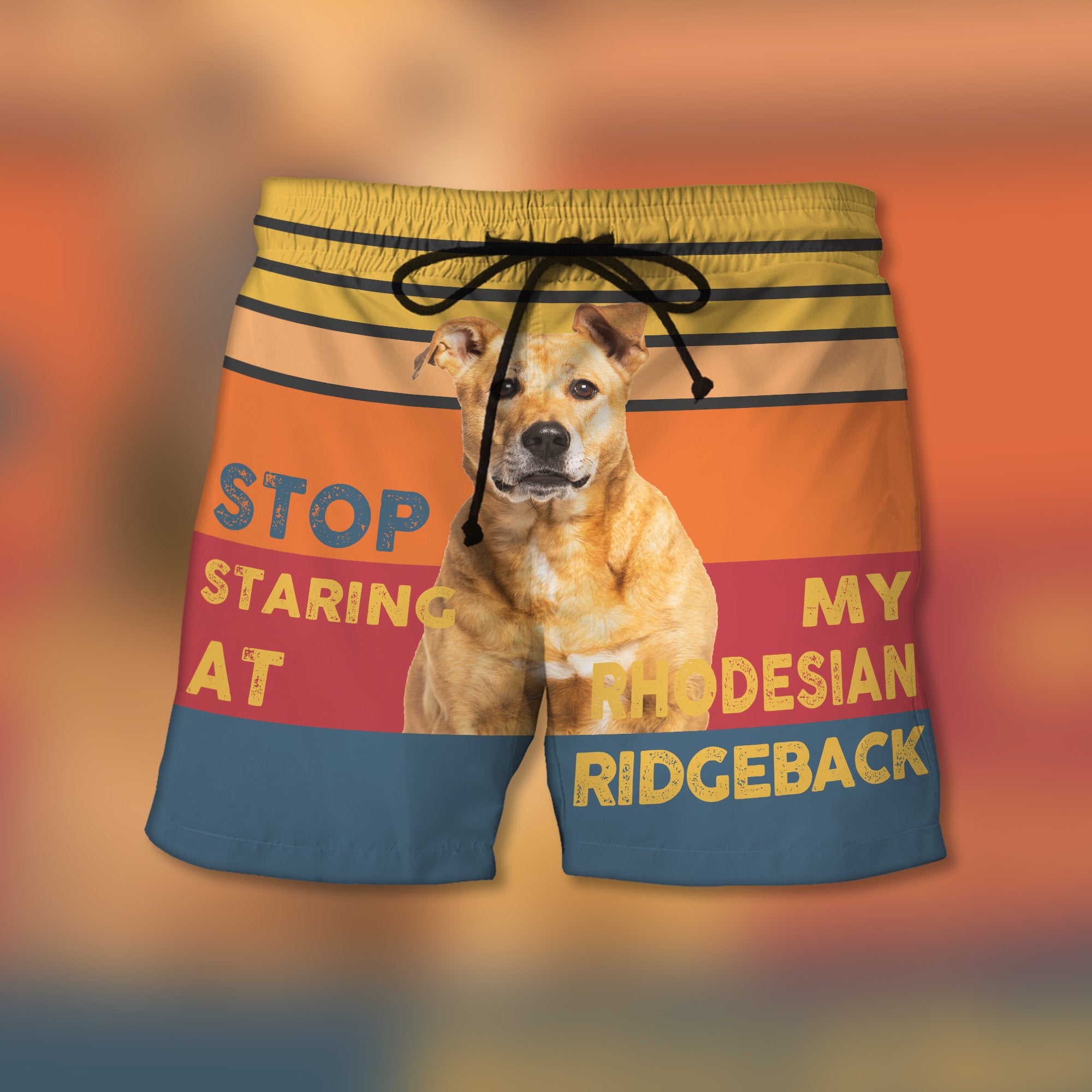 Stop Staring At My Rhodesian Ridgeback - Custom Trunks