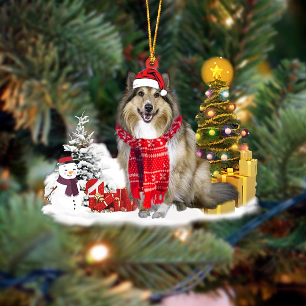 Rough collie outlet ornaments