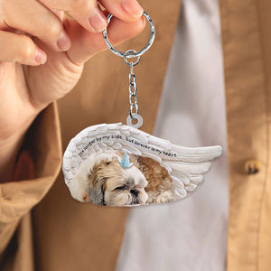 Shih Tzu Sleeping Angel - Forever In My Heart Acrylic Keychain