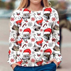 Czechoslovakian Wolfdog - Xmas Decor - Premium Sweatshirt