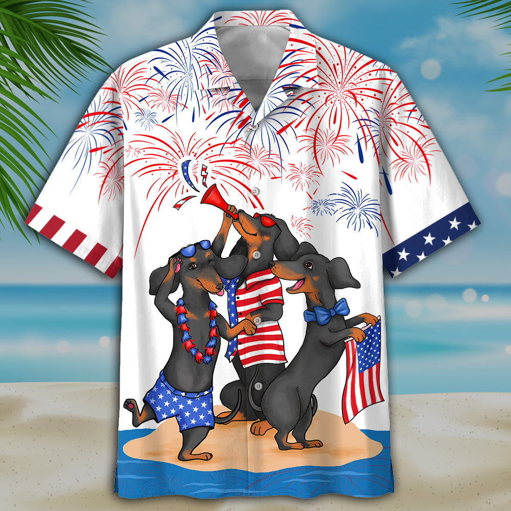 Familleus - Dachshund Shirts - Independence Day Is Coming 0303a