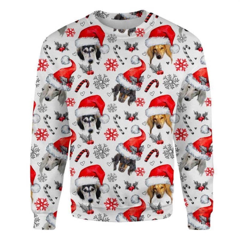 Saluki - Xmas Decor - Premium Sweatshirt